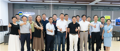 慈溪市生态环境保护协会考察组莅临明华电子参观调研